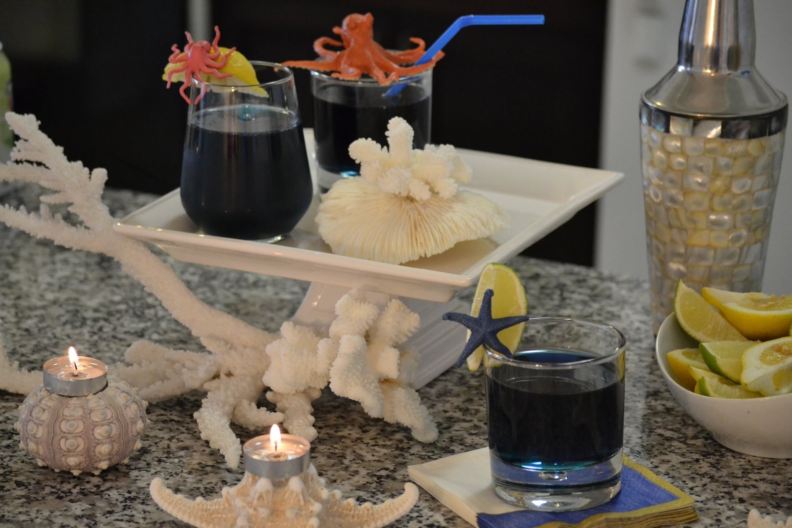 Julies Octopussy Cocktails