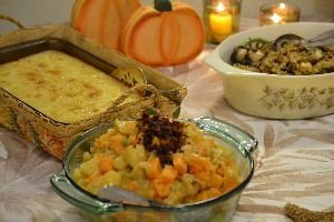 Eastern Shore Cornbread Hawaiian Sweet Potatoes and Tropical Stuffing_small