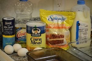 Eastern Shore cornbread ingredients_small