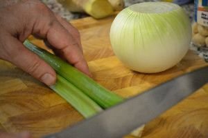 chopping the celery and sweet onion_small