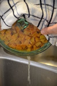 drain the water out_small