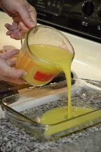 pour into a greased baking dish_small