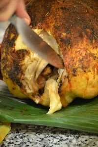 use your knife to cut around it_small