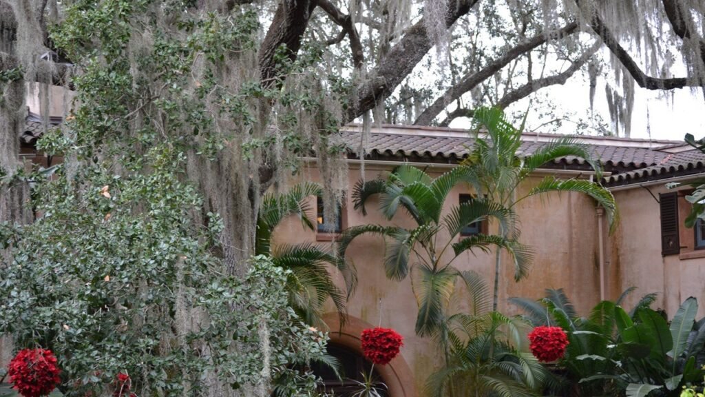 Buck House at Bok Tower Gardens at Christmas