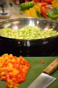 W chopping and sauteeing the veggies for the meatloaf_small