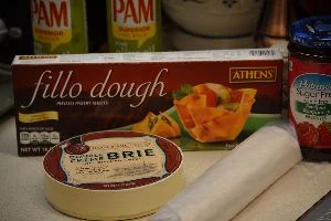 ingredients for making the brie heart_small