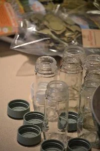 little glass jars for my bay leaves_small
